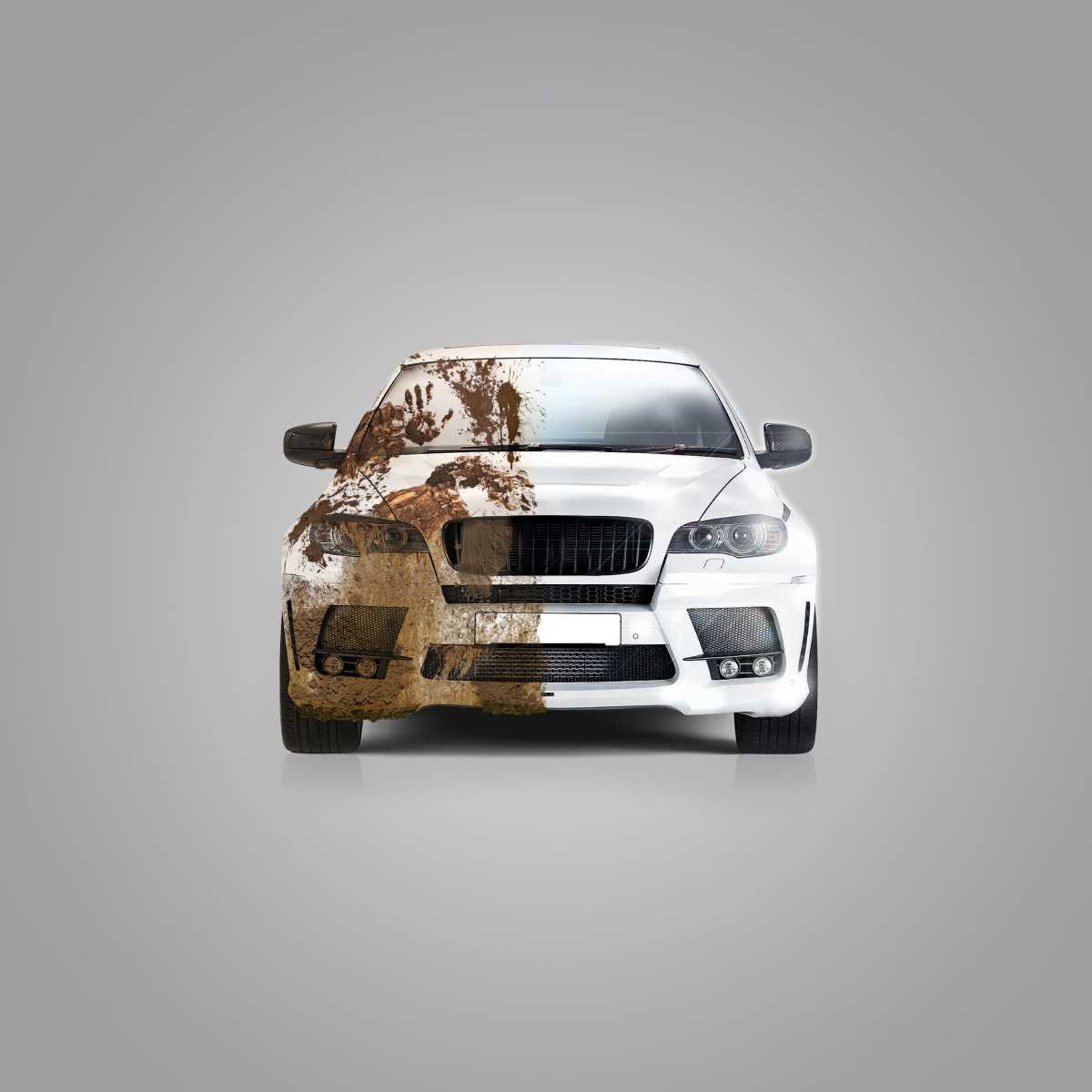 dirty car
